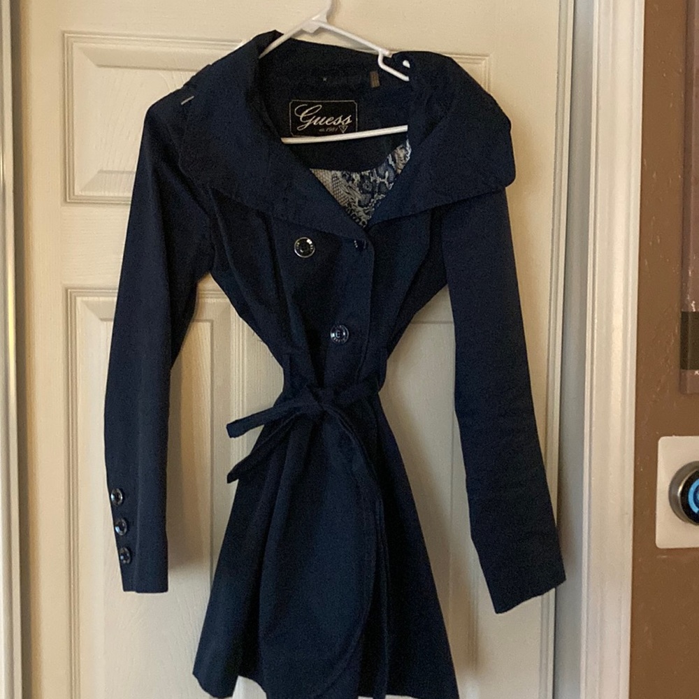 Sapphire trench coat 🧥